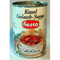 Kesselgulaschsuppe 400 ml, tafelferig