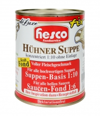 1/1 Hühnersuppe 1:10 ohne Fleisch