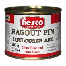 Ragout fin Toulouser Art 200 g aus Kalb & Geflügel